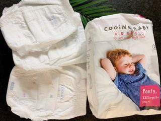 쿠잉 에어드라이  풀커버 팬티기저귀 (L/XL/XXL/XXXL) 1팩 — 5점을 준 리뷰어가 2023년 2월 올린 사용 사진