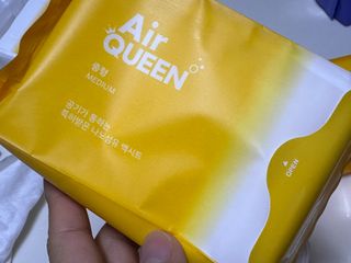 에어퀸 뉴브레스 유기농 생리대 4종 (팬티라이너 20P + 중형 10P + 대형 10P + 오버나이트 8P)_체험단 2차 — 5점을 준 리뷰어가 2024년 11월 올린 사용 사진