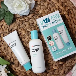 리더스코스메틱 리더스 카밍 바이오틱스 #1등 진정 기획세트 [에센스 워터150ml + 크림 마스크80ml] — 5점을 준 리뷰어가 2022년 9월 올린 사용 사진