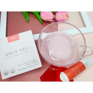 [슬림드랍 석류맛] 건기식 다이어트 보조제 겸 비타민 — 5점을 준 리뷰어가 2021년 12월 올린 사용 사진