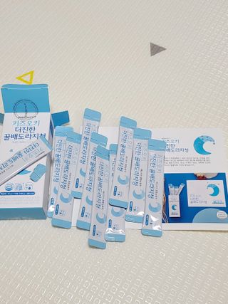 [이뮤니티플러스]우리아이 면역오키, 건강오키 _ 키즈오키 더진한꿀배도라지청 10포 1box — 5점을 준 리뷰어가 2022년 1월 올린 사용 사진