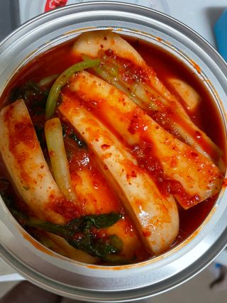 셰프애찬 알타리김치 총각김치 1kg — 3.5점을 준 리뷰어가 2022년 10월 올린 사용 사진