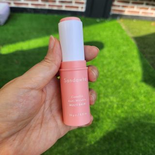 스킨큐어 산다화 카멜리아 안티 링클 멀티밤 — 4.5점을 준 리뷰어가 2022년 10월 올린 사용 사진