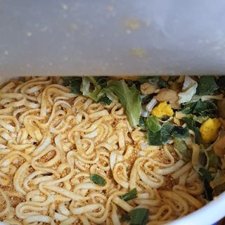 NISSIN 닛신 컵누들  4종 - 씨푸드오리지날, 씨푸드 스파이시, 씨푸드 커리, 씨푸드 XO소스 — 4.5점을 준 리뷰어가 2021년 11월 올린 사용 사진