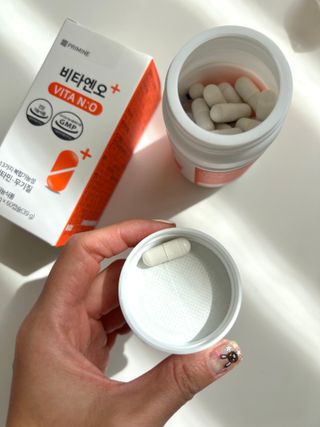 프리마인 성큼다가온 봄, 이너뷰티를 챙겨야 피부도 화사하게, 컨디션도 활기차게. 흡수율을 높인 고효율 비타민. — 5점을 준 리뷰어가 2023년 3월 올린 사용 사진