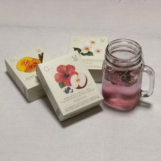 딜라이트 프로젝트 블렌딩티 우엉호박티, 히비후르츠티, 쟈스민캐모티 — 4.5점을 준 리뷰어가 2021년 7월 올린 사용 사진
