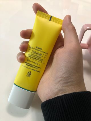 트리마이 비타트리 나이아신아마이드 미백 크림 — 5점을 준 리뷰어가 2021년 4월 올린 사용 사진