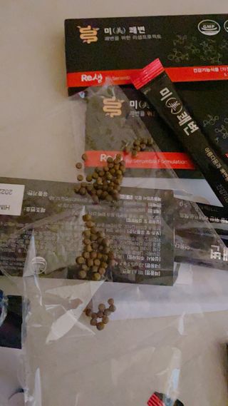 새롬바이오 리생 [미쾌변] 차전자피 식이섬유 건강기능식품 3팩 — 4.5점을 준 리뷰어가 2021년 6월 올린 사용 사진