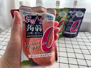 ORIHIRO 오리히로 곤약젤리 제로칼로리 130g 4종 4팩(맛별로 1팩씩) — 5점을 준 리뷰어가 2023년 1월 올린 사용 사진