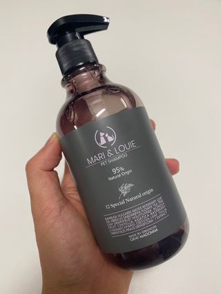 마리앤루이펫샴푸 [mari and louie pet shampoo] — 4점을 준 리뷰어가 2021년 5월 올린 사용 사진