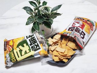 맛있게 채우는 단백질 12g, 닥터유 단백질칩 — 4.5점을 준 리뷰어가 2023년 12월 올린 사용 사진