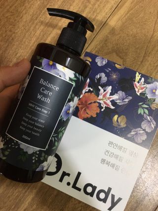 닥터레이디 밸런스 케어 워시 올인원 바디클렌져 여성청결제 — 3.5점을 준 리뷰어가 2022년 4월 올린 사용 사진