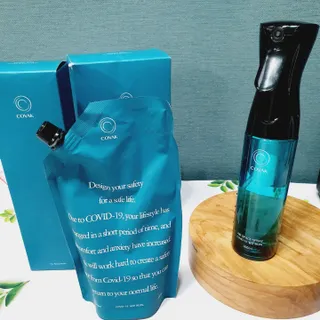 코박 스프레이 살균수  500ml 세트 — 5점을 준 리뷰어가 2022년 6월 올린 사용 사진