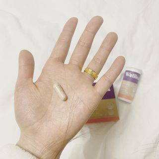 웰리카 더블유 100억 유산균 — 4.5점을 준 리뷰어가 2021년 1월 올린 사용 사진