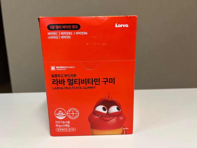 [푸름웰니스] 라바 멀티비타민 구미 36g 리뷰 사진