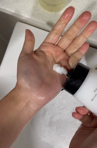 헤어플러스 제로클리어 샴푸 500ml, 두피팩 210ml 2종SET — 5점을 준 리뷰어가 2021년 3월 올린 사용 사진