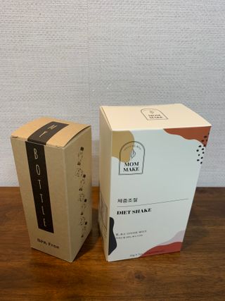 [맘메이크] 체중조절 다이어트 쉐이크 — 4.5점을 준 리뷰어가 2021년 7월 올린 사용 사진