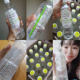 아쿠아스 플레이버워터 [아쿠아스] 제로칼로리 플레이버워터 복숭아/청포도 1BOX 20개입 — 5점을 준 리뷰어가 2021년 4월 올린 사용 사진