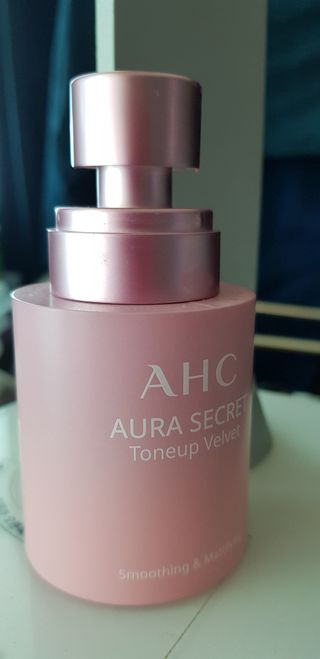 AHC 아우라 시크릿 톤업 벨벳 — 5점을 준 리뷰어가 2021년 4월 올린 사용 사진