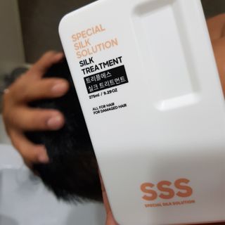 트리플에스 탈모 샴푸 275ml + 실크 트리트먼트 275ml — 5점을 준 리뷰어가 2021년 2월 올린 사용 사진