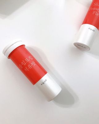 [슬림드랍 석류맛] 건기식 다이어트 보조제 겸 비타민 — 5점을 준 리뷰어가 2022년 1월 올린 사용 사진