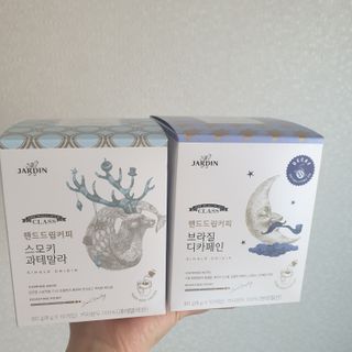 (주)쟈뎅 쟈뎅 클래스 핸드 드립 커피 10P 2종_디카페인 1종+랜덤 플레이버 1종 — 5점을 준 리뷰어가 2021년 4월 올린 사용 사진