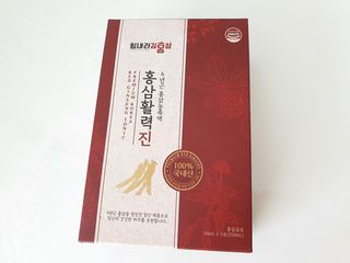 힘내라김홍삼 홍삼활력진 50ml x 5포 — 4.5점을 준 리뷰어가 2021년 3월 올린 사용 사진