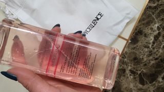 [바디셀런스] 속보습+사용감+향 모두 잡은 / 세라드린 속보습 핑크토너 300ml — 5점을 준 리뷰어가 2022년 3월 올린 사용 사진