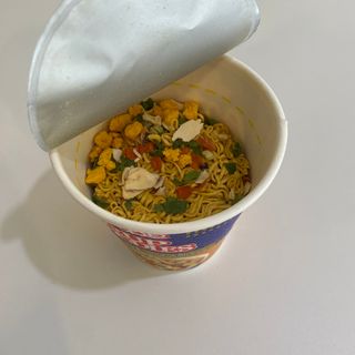 NISSIN 닛신 컵누들  4종 - 씨푸드오리지날, 씨푸드 스파이시, 씨푸드 커리, 씨푸드 XO소스 — 4점을 준 리뷰어가 2022년 12월 올린 사용 사진