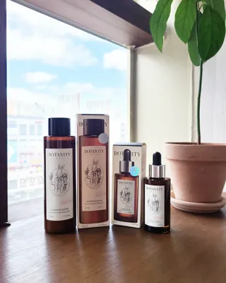 보타니티 [홍]조[진]정[결]케어 플라본 부스터 210ml / 플라본 세럼 50ml — 5점을 준 리뷰어가 2022년 7월 올린 사용 사진