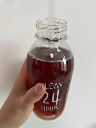 클린24시간 1BOX(5포) + 전용보틀(500ml) — 5점을 준 리뷰어가 2023년 1월 올린 사용 사진
