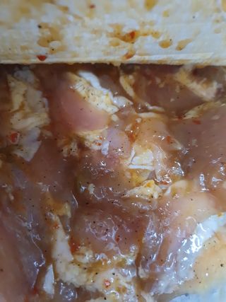 (주)마니커 마니커 닭고기 덧살구이 2종(올리브소금&핫칠리) [냉동 500g] — 5점을 준 리뷰어가 2022년 11월 올린 사용 사진
