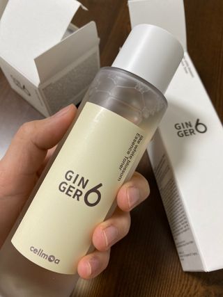 GINGER6 라이크 화이트 블라썸 에센스 토너 — 4.5점을 준 리뷰어가 2021년 12월 올린 사용 사진