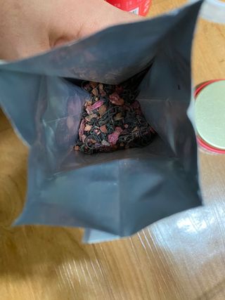 마시다 붉은 석양 빛을 담은 프리미엄 수제 블렌딩 홍차, 레드선셋블랙티 — 5점을 준 리뷰어가 2021년 3월 올린 사용 사진