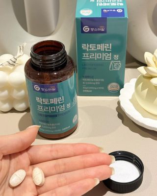 짱스마일 락토페린 프리미엄 정 1000ml x 60정 — 5점을 준 리뷰어가 2023년 1월 올린 사용 사진