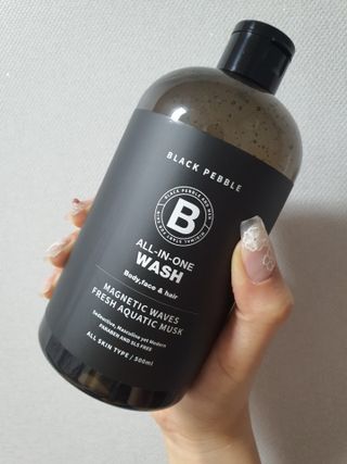 블랙페블 올인원 워시 마그네틱 웨이브 500ml — 5점을 준 리뷰어가 2021년 5월 올린 사용 사진