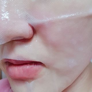 체르엠 그린 케비어 더블워터 마스크팩 5매입  2팩 — 5점을 준 리뷰어가 2021년 11월 올린 사용 사진