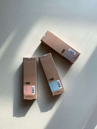 [후르디아] 끈적임 없는 착한성분 비건  핸드크림 3종 — 5점을 준 리뷰어가 2022년 2월 올린 사용 사진