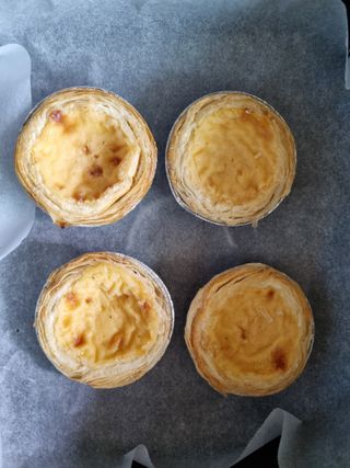 디앙뜨 포르투갈 에그타르트 오리지널 맛+패션후르츠 맛 중 택1 — 5점을 준 리뷰어가 2021년 7월 올린 사용 사진