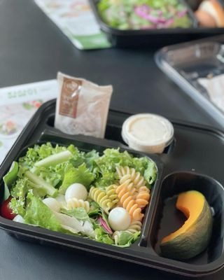 참살이도시락 작심삼일 샐러드도시락 3개 맛보기 새벽배송 또는 택배배송 — 5점을 준 리뷰어가 2021년 8월 올린 사용 사진