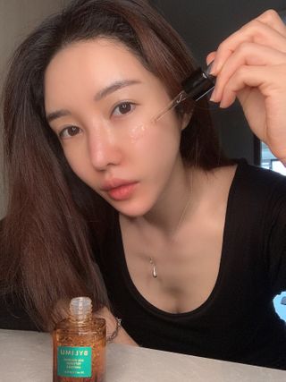 바이리뮤 에이지 홀딩 펩타톡스 앰플 — 4.5점을 준 리뷰어가 2021년 2월 올린 사용 사진