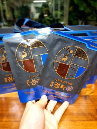 [광동생활건강] 광동정녹청 30포 — 5점을 준 리뷰어가 2021년 11월 올린 사용 사진