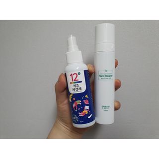셀바이져 항균 스프레이 핸드워시 + 키즈세정제 SET — 5점을 준 리뷰어가 2021년 3월 올린 사용 사진