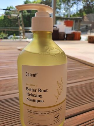 달리프 클로렐라 베러 루트 릴렉싱 샴푸 500ml — 5점을 준 리뷰어가 2021년 5월 올린 사용 사진