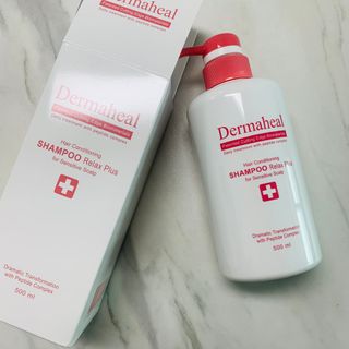 더마힐 헤어 컨디셔닝 샴푸 릴렉스 500ml — 4.5점을 준 리뷰어가 2021년 1월 올린 사용 사진