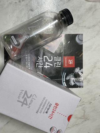 클린24시간 1BOX(5포) + 전용보틀(500ml) — 4.5점을 준 리뷰어가 2023년 5월 올린 사용 사진