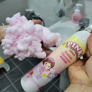 주식회사 권브라더스 [권브라더스] 목욕놀이 필수템, 핑키공주 유아버블클렌저 300ml 대용량 몽글몽글 구름 속 딸기향 — 5점을 준 리뷰어가 2022년 1월 올린 사용 사진