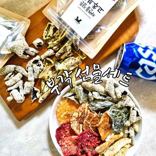 자연을담은모듬부각 — 5점을 준 리뷰어가 2022년 1월 올린 사용 사진