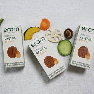 이롬 erom 황성주박사의 국산콩 두유 호두와 아몬드 — 5점을 준 리뷰어가 2020년 12월 올린 사용 사진