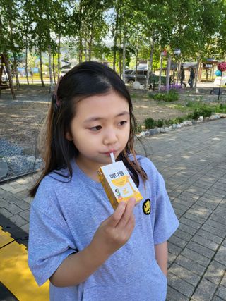 메디웰 페디아드링크 미니 바나나맛 — 5점을 준 리뷰어가 2022년 5월 올린 사용 사진